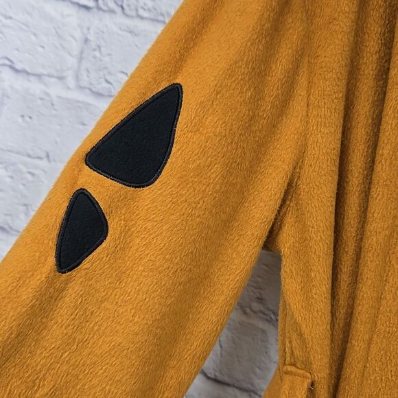 Scooby-Doo Hooded Robe Kids Unisex Fleece Bathrobe Belted Boys Girls Brown Dog - Picture 9 of 15